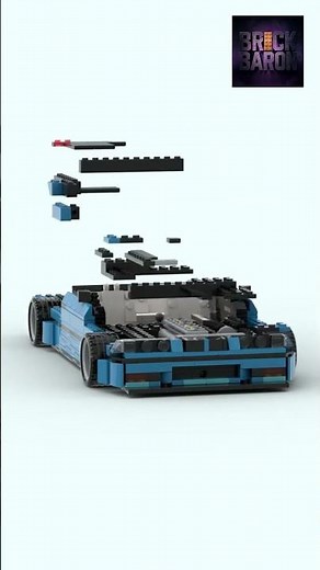 Building the BMW E46 M3 out of LEGO