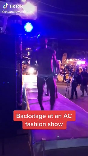 Backstage at PV Pride 2019 fashion show! 🏆 #andrewchristian #gay #gaypride #model
