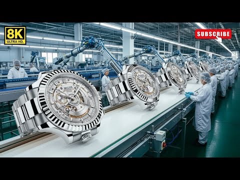 Inside Rolex’s Gold Workshop | Crafting a $75,000 Luxury Watch from Solid Gold