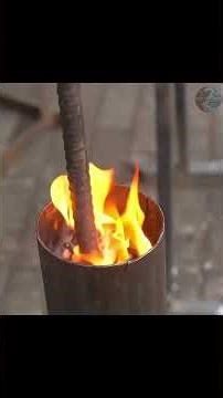 Forging a Damascus Sword From Rusty CHAINS!