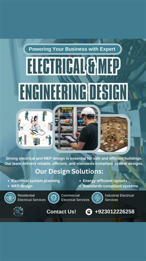 Electrical & MEP Engineering Design ⚡🏗️