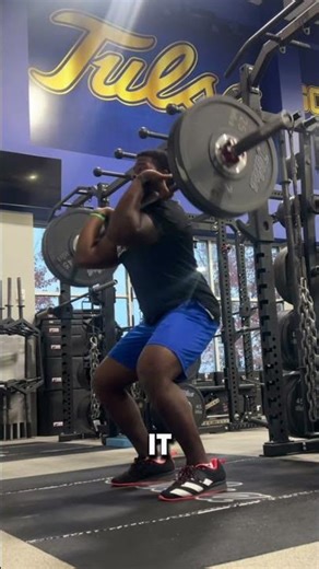 Hang clean reps. Not perfect… just improving. #sportsperformance #athletedevelopment