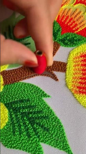 The Easiest Punch Needle Method for Beginners #crafts #tutorial