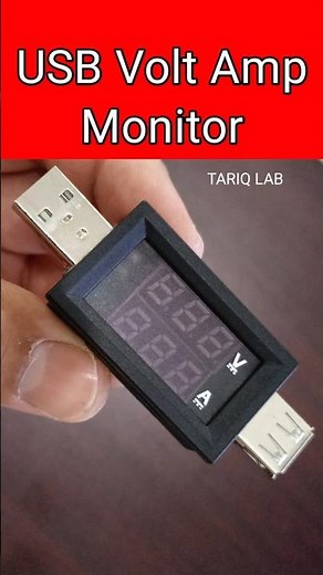 USB volt amp meter