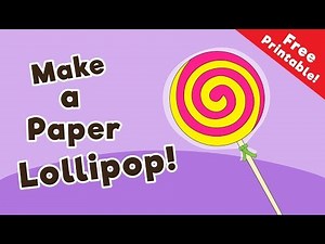 Paper Lollipop Craft