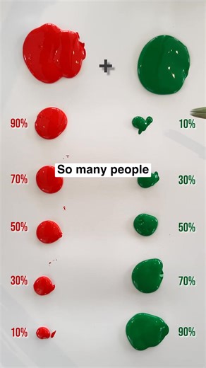 23K views · 214 reactions | So many artists struggle to mix beautiful colors — or they feel stuck using whatever came in their paint set. Here’s the secret: most of the richest, most gorgeous colors come from mixing complementary colors. Vary the proportions and you’ll uncover endless beautiful, earthy tones that feel alive and unique. Give it a try — you might just fall in love with the colors hiding in between. | Art2Life | Facebook