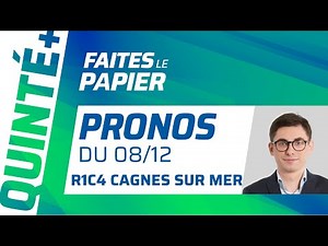 PRONOSTICS QUINTÉ+ DU LUNDI 8 DÉCEMBRE : VEZZANA, OU LA FORME VANA
