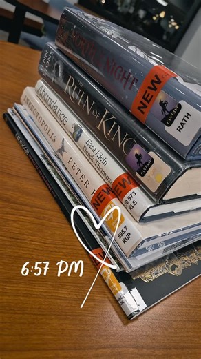 This week's library haul! #fantasy #Nordic #darkfantasy #romantasy #read #readable #library #Booklife #bookworm #bookgirlie #environmentalscience #need #natgeo | Clare Courter | Facebook