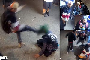 Horrific video shows trio brutally beat woman, break her jaw in NYC attack