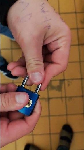 Beginner's Guide: Easy Lock Picking Tutorial 🤔 #lock #safety #shorts