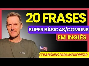 ✨ 20 Essential English Phrases for Everyday Life (Quick and Easy!) 🚀💬 WITH MEMORIZATION BONUS 🎁🧠