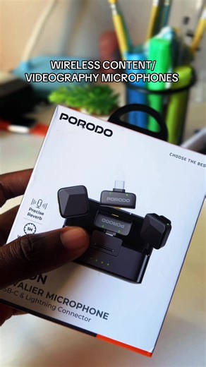 I absolutely love this mics! I like how you can’t even notice that I have a mic on when recording. #contentcreationgadgets #contentcreationtools