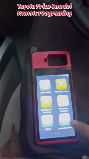 Toyota Prius 8 model Remote Programing #automobile #mechanic #foryou