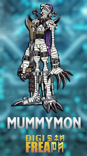 MUMMYMON El SINIESTRO DIGIMON MOMIA y MAESTRO de la NIGROMANCIA #Digimon #Mummymon #Digianalizador | Digimon Freaks