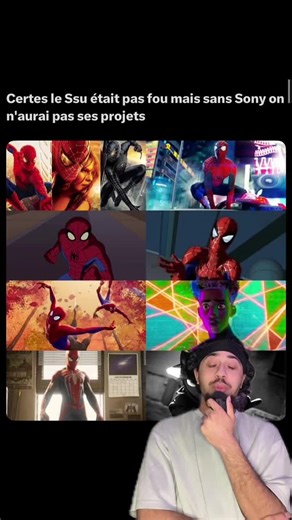 Sony a embellit l’univers de Spiderman au cinéma !!!?? #spiderman #sony #tasm #spiderverse