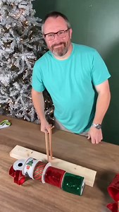 Jarad does it again! Another bow tutorial for you! #christmasbows #christmasribbon #christmasdecor #christmas | Guess and Company