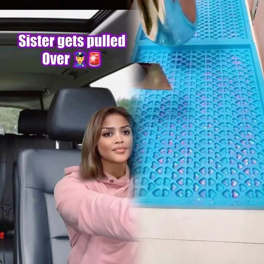 Lil bro helps sis from getting a speeding ticket…😂💀 #comedy #viral