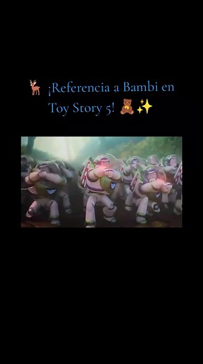 🦌 ¡Referencia a Bambi en Toy Story 5! 🧸✨ #bambie #dysney #2026#flypシ #dysney