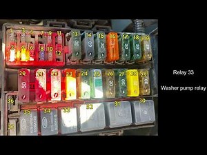 fuse diagram ford f 150 1999 to 2007