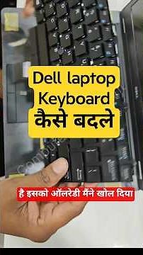 Dell Latitude 5480 - Keyboard Installation Guide