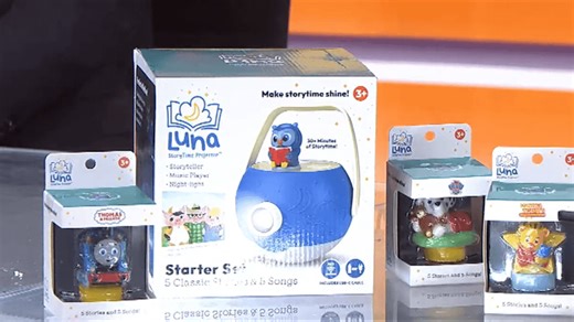 Luna Storytime Projector offers immersive screen-free storytelling