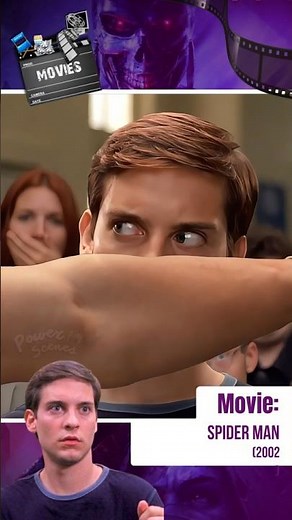 Peter Parker’s FIRST FIGHT After Getting Bit! 💥 #spiderman #movie #film #action #peterparker