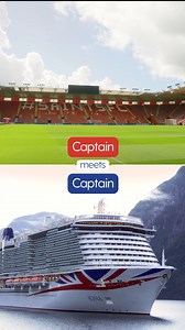 P&O Cruises Captain Andrew Wolverson and Southampton FC Captain Jack Stephens team up to choose the best sea captain among the Saints squad and what Jack’s next goal celebration should be 🛳️⚽️ | P&O Cruises