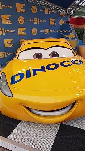 Lightning McQueen racing academy at Disney Hollywood Studios