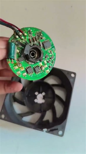 Computer Cooling fan+DC Motor=तूफानी पंखा#shots