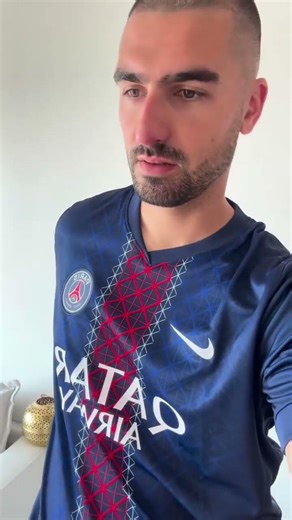 MY 5-YEAR-OLD SON REACTS TO THE NEW PSG JERSEY