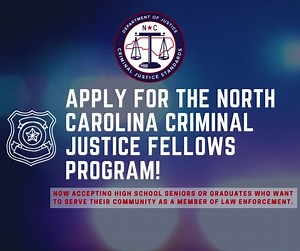 26K views · 14 reactions | Do you know a high school senior or graduate interested in a career in law enforcement? The Criminal Justice Fellows Program is now accepting applications for NC high school seniors/grads who will receive free community college tuition and launch careers in law enforcement. | NC Department of Justice and Attorney General's Office | Facebook