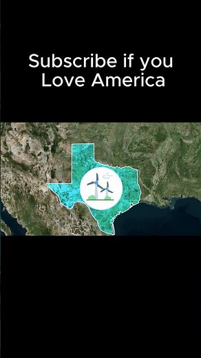Why Texas Dominates Wind Power in America #windpower #cleanenergy #shorts #texas