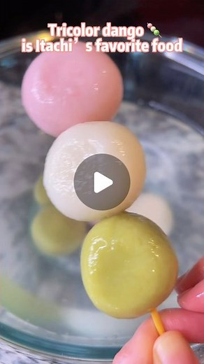 Ms Shi and Mr He on Instagram: "Making tricolor dango 🍡 with sakura flowers 🌸 and matcha powder 🍵 #dango #hanamidango #japanesefood #japanesedessert #dessertrecipe #easyrecipes #cookingvideos #asmrfood #recipes #comfortfood #sweetfood"