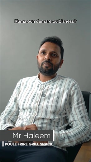 Pas hésiter pou lance to bizness toi aussi 🥳. Nou la pou aide zot, conseille zot et accompagne zot 😎 | Kitchen Master