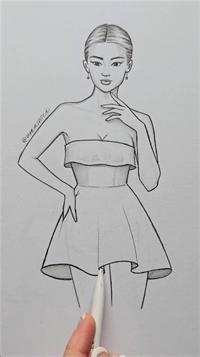 Draw a body ❤️ Change heart size to create different body types #art #artwork #draw #drawing #paint