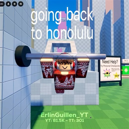 Platformer Test | #erlinguillen_yt #roblox #downviews