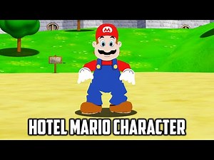 ⭐ Super Mario 64 PC Port - Hotel Mario Character