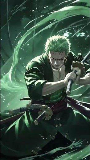 Zoro 4K Wallpaper ⚔️ Il Cacciatore di Pirati in versione epica | One Piece Edit