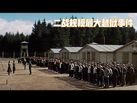 【大逃亡】二战秘闻，上百位飞行员被抓后集体逃狱自救，堪称史诗级越狱行动！