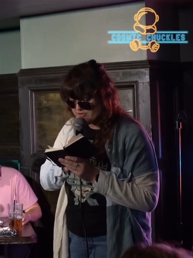 Cosmic Chuckles started as a promise that AT LEAST 3 people would be listening to our Raleigh comics' new material on a Monday night. Turns out, a whole lot more than 3 people wanted to listen. it's snowballed into what we affectionately call, 'The World's Worst Podcast '. if you aren't local to Raleigh, follow along to see what our locals our cooking up.... if you're in the area, come out to a live show! There's no better place to be on a Monday night!