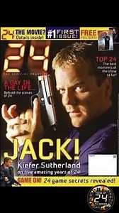 🔥 A legendary cover moment as #KieferSutherland locks in as #Jack #Bauer on #24, reminding everyone why every second counts ⏱️🔫 #24TV | Fans of 24 TV Series