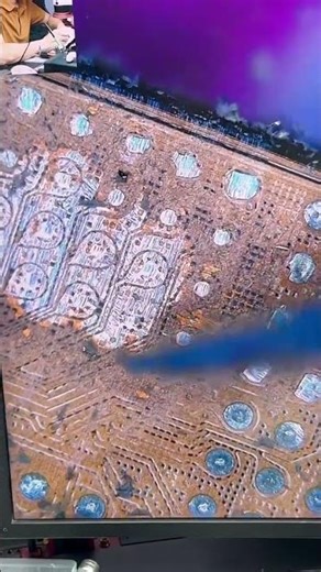 iPhone CPU circuit clear Step By Step / Cpu Reballing