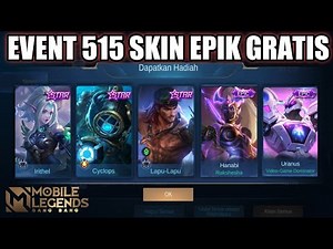 EVENT 515 BAGI-BAGI SKIN EPIK LIMITED GRATIS !!