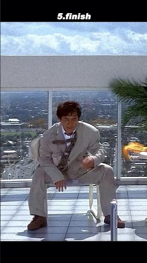 "No Safety Net. No CGI. Just Chan." | Police Story 4 – The High-Rise Hotel Scene 🏨😱💀