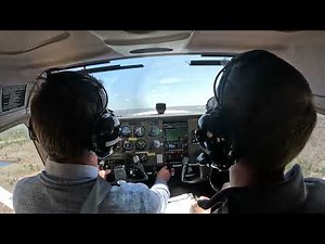 First Ever take off and flight in a Cessna 172S