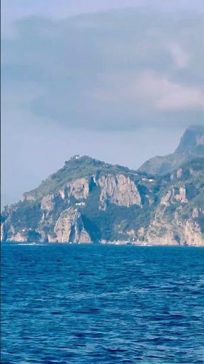 Capri Island View from Massa Lubrense 🌊 Italy Travel Vibes