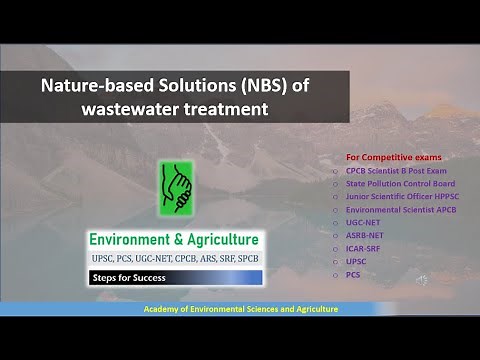 Nature-based Solution (NBS) of wastewater treatment I Constructed wetland I Waste stabilization pond