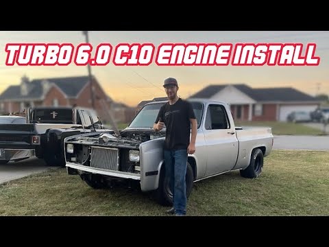 Turbo 6.0 LS Engine Install