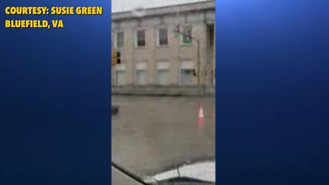 Crews respond as flooding makes many areas not passable in the Two Virginias