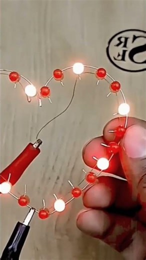 Heart LED Circuit| Easy or Hard? #shorts